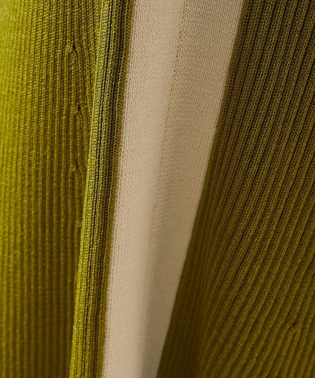 Location Robe Sandro Two Tone Verte 5