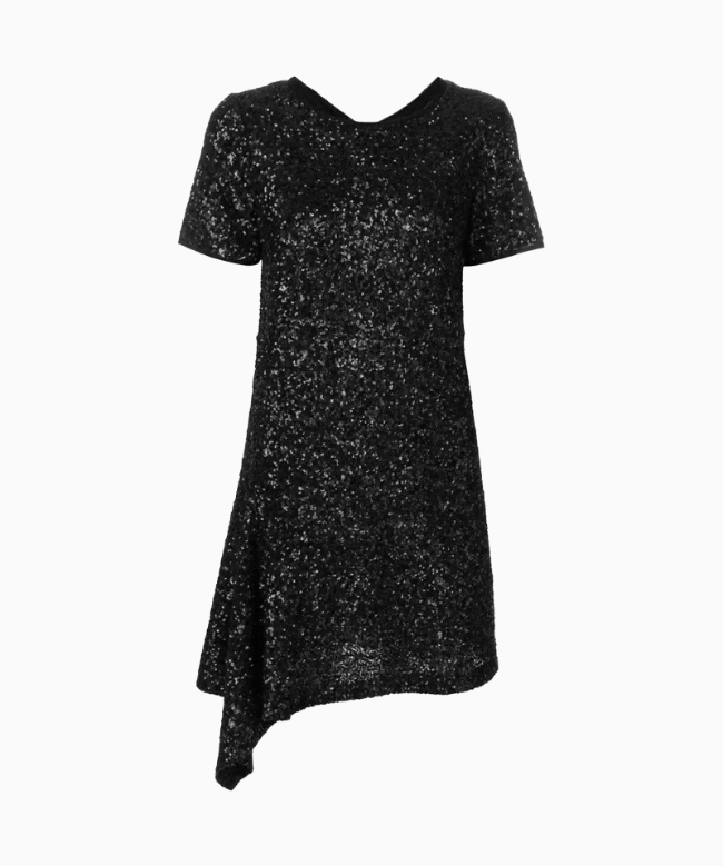 Location Robe Zadig et voltaire, modèle Noire à Paillettes 1