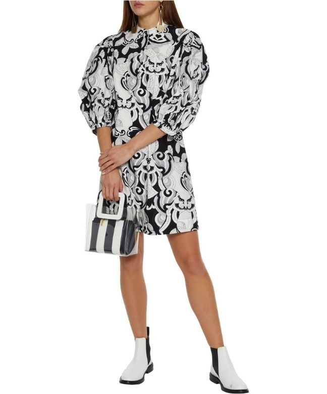 Location Robe See By Chloe Printed Poplin 2