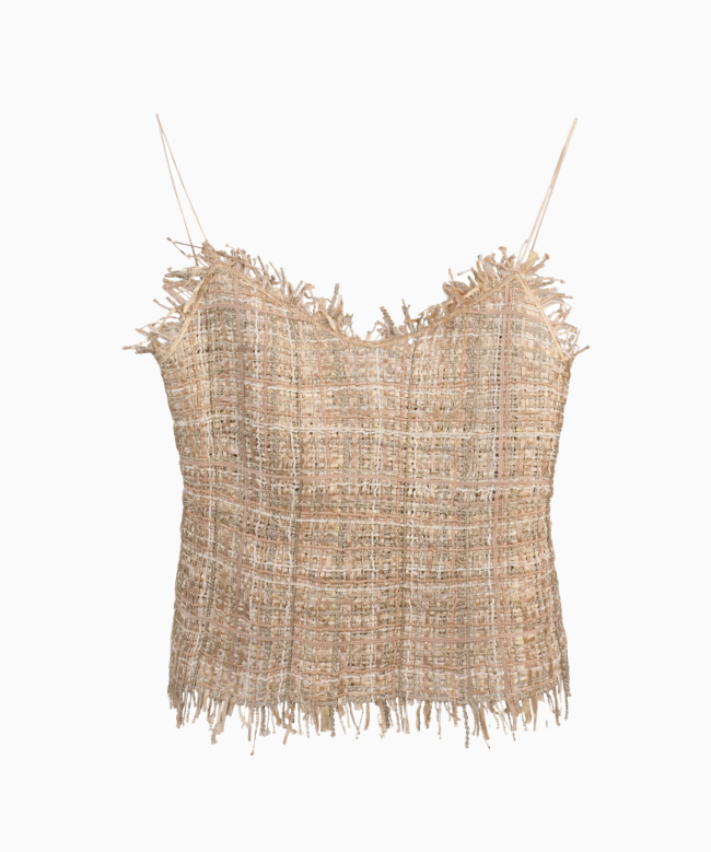 Location Top Pe De Chumbo, modèle Tissé Beige 1