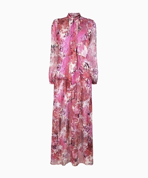 Location Robe Liu Jo Floral Fuchsia 1