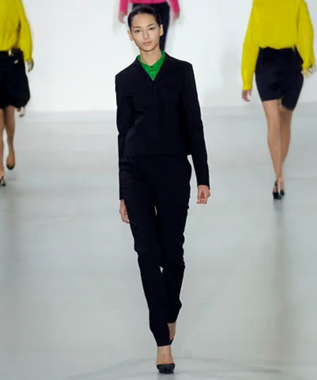 Location & Achat Ensemble Jil Sander, modèle Tailoring Minimaliste Noir Circa 2019
