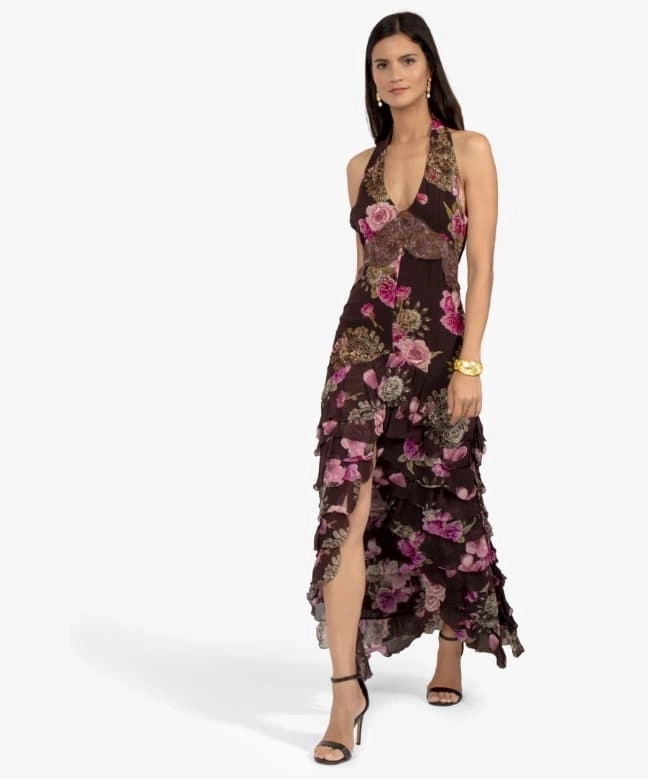 Location Robe Ungaro, modèle Purple Bloom 5