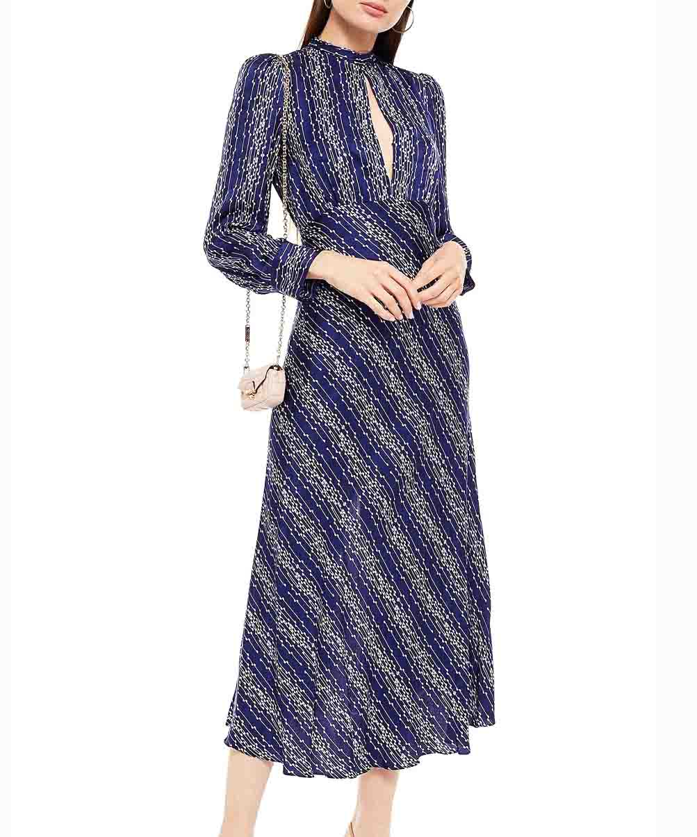 Location Robe Angie Satin Sandro 1