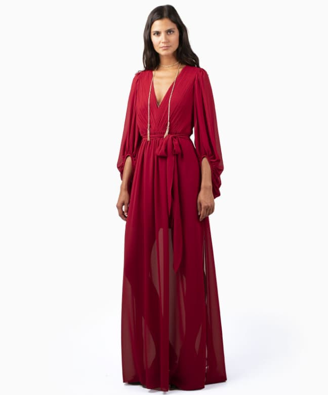 Location Robe longue HALSTON HERITAGE  Fortuny 1