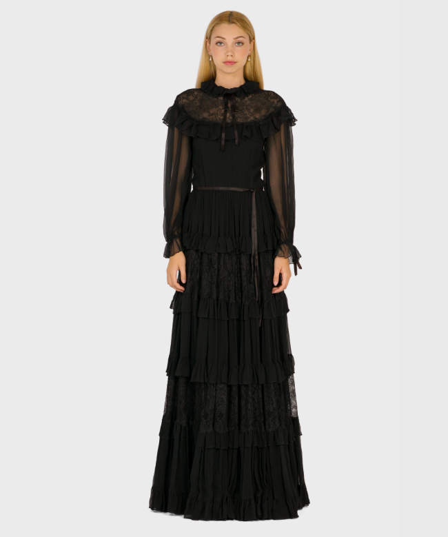 Location Robe de soirée Nina Ricci, modèle Nuit Victorienne 1