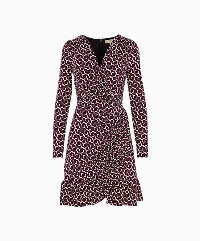 Location robe MICHAEL KORS courte col rond imprimée 1