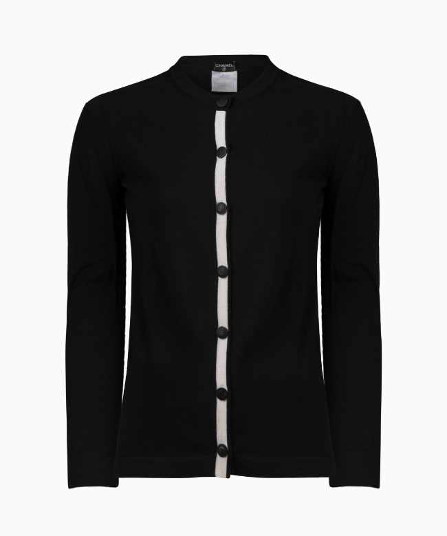 Location et Achat gilet Chanel, modèle Essential Noir 1