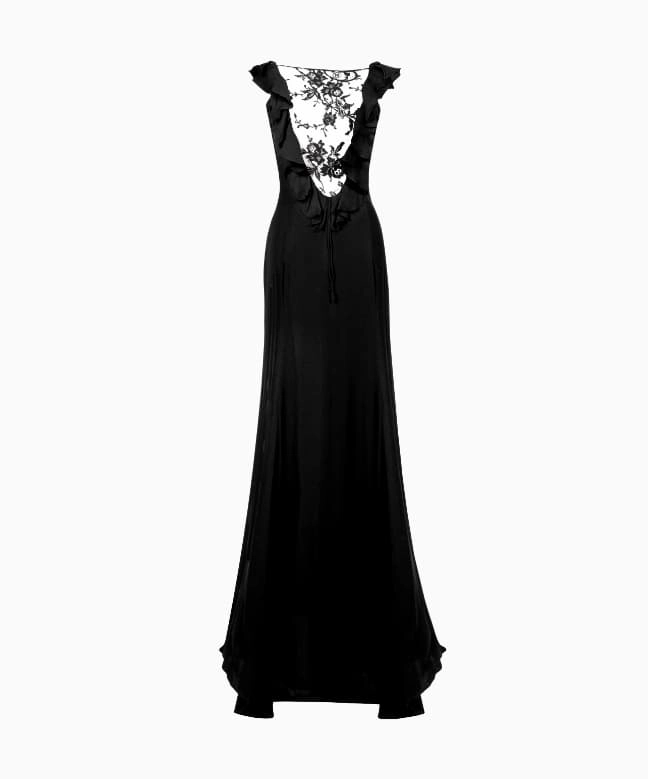 Location Robe Valentino, modèle Black Lace 3