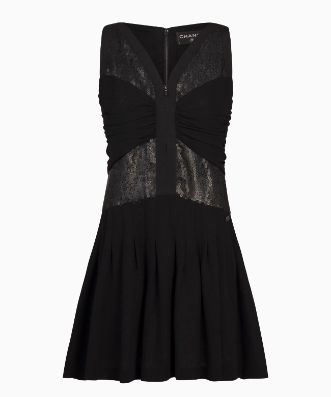 Location Robe de soirée Chanel, modèle Black Mini Cocktail 5