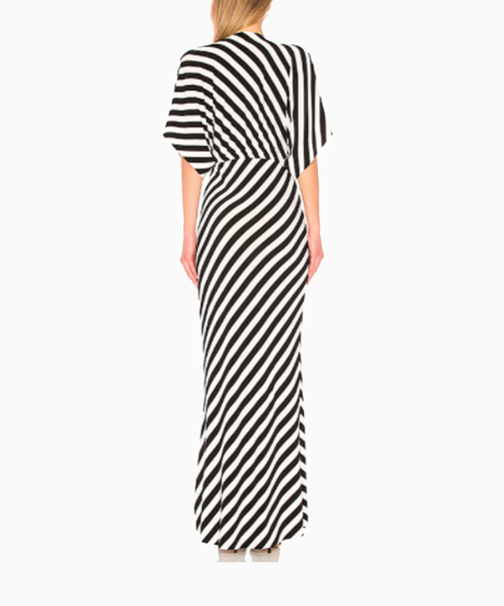 Location robe NORMA KAMALI Striped 4