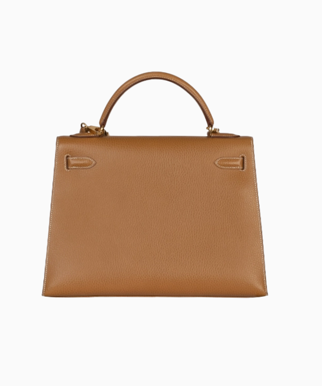 Achat Sac Hermès, modèle Kelly Ardenne Gold 2