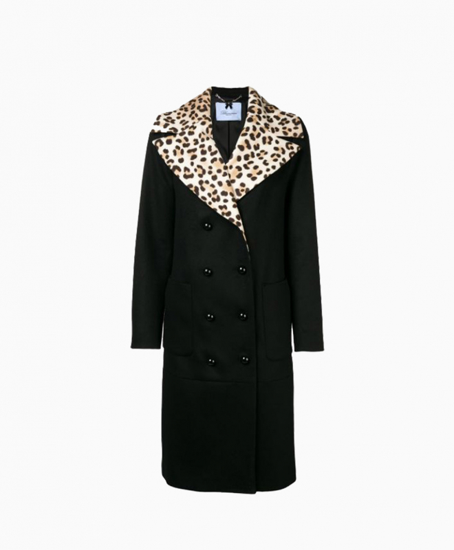 Location BLUMARINE Leopard Coat 2