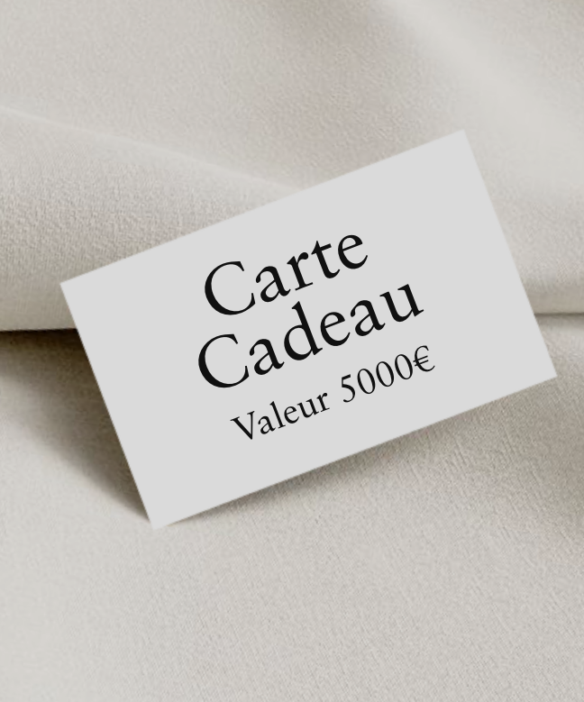 Carte Cadeau 5000€