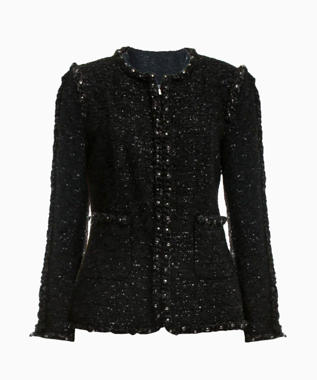 Achat Veste Chanel, modèle Tweed Paris Dallas 1