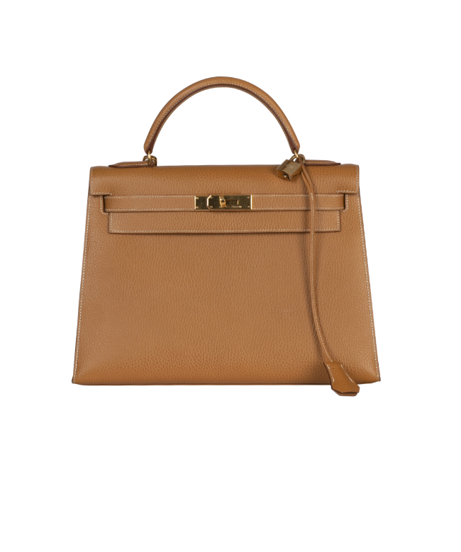 Achat Sac Hermès, modèle Kelly Ardenne Gold 1