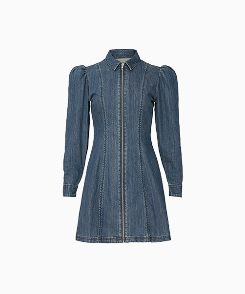 Location Robe Alexa Chung Rocky Blue Denim 2