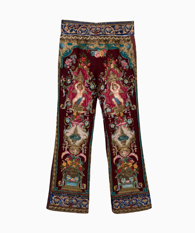 Location et Achat Pantalon Dolce & Gabbana Alta Sartoria 2025, modèle Barocco Reale 2