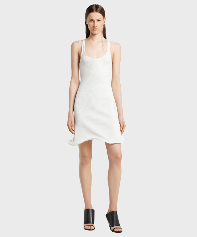Location robe Courrèges, modèle Meduse Rib Knit 1