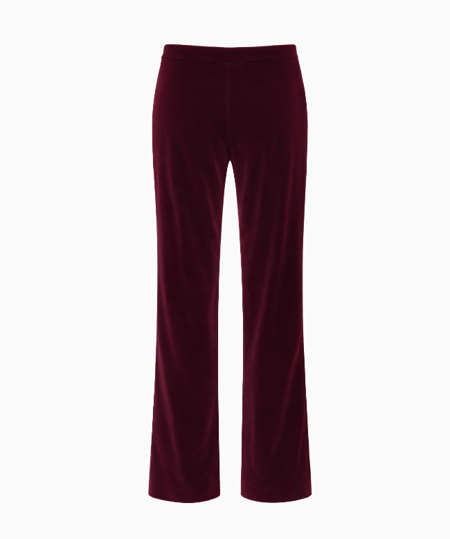 Location et Achat Pantalon Vintage, modèle Velours Bordeaux 2
