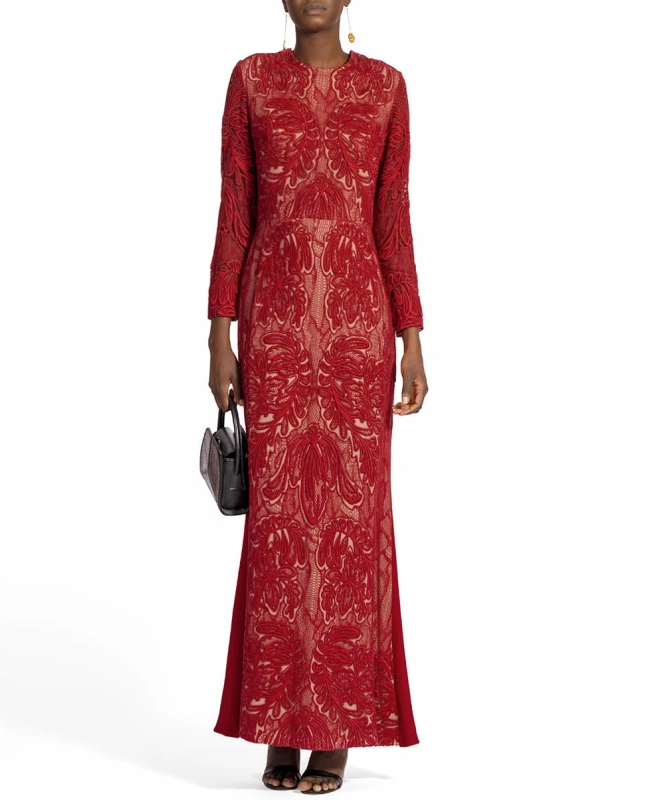 Location Robe Elie Saab Red Lace 2