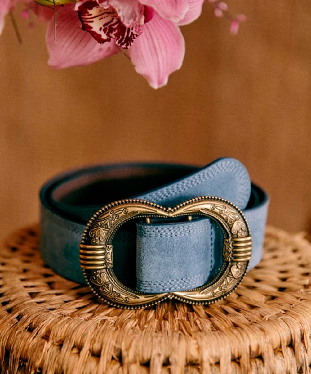 Location Ceinture Sezane Gaia Bleu 1