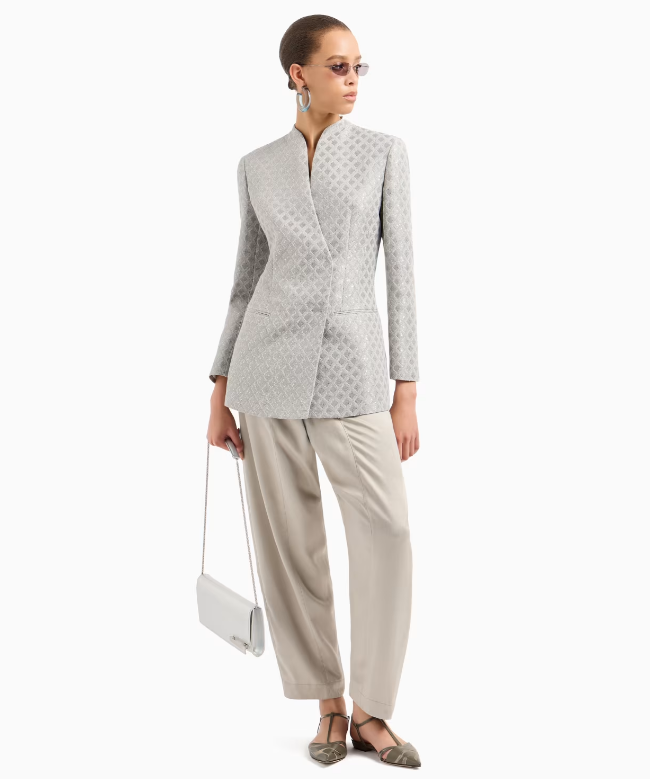 Location Veste Giorgio Armani, modèle Jacquard SS2025 2