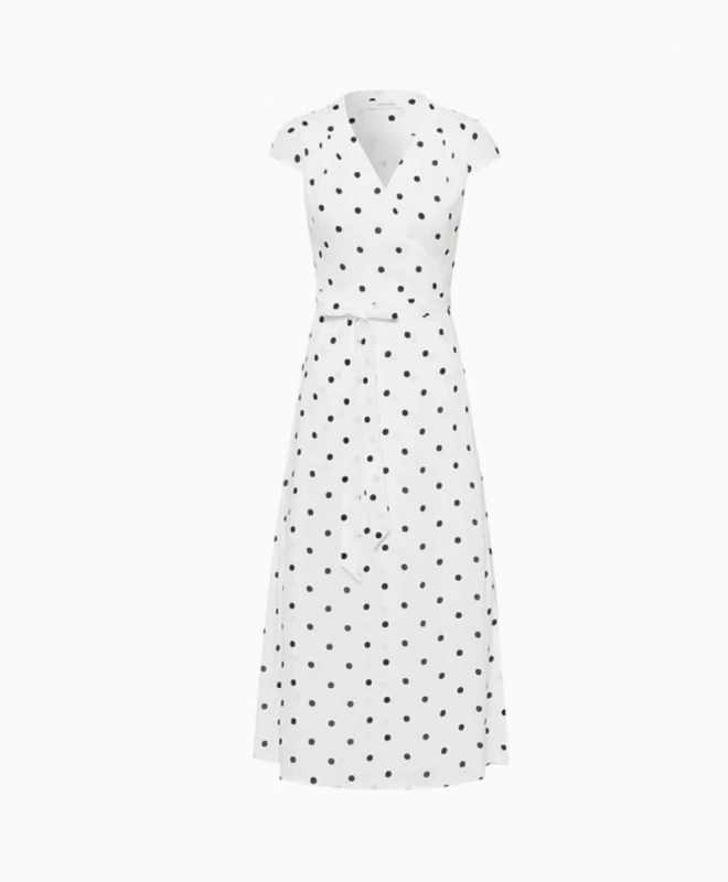 Location Robe IVY & OAK Polka Dot Wrap Dress 1