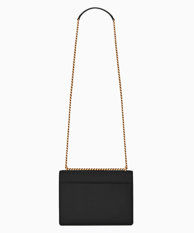 Achat Sac Yves Saint Laurent, modèle Sunset Medium Black Gold 3