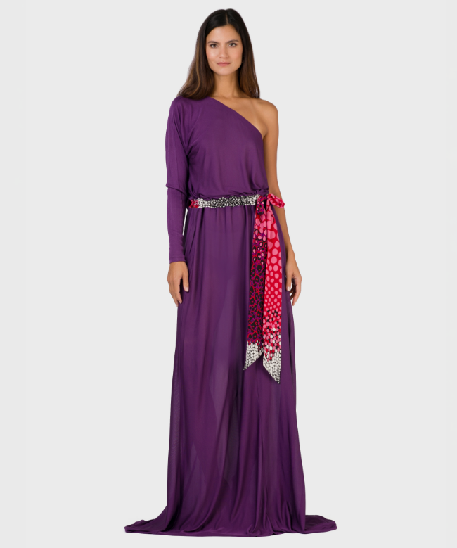 Location Robe Yves Saint Laurent, modèle Purple Resort 2011 par Stefano Pilati 2