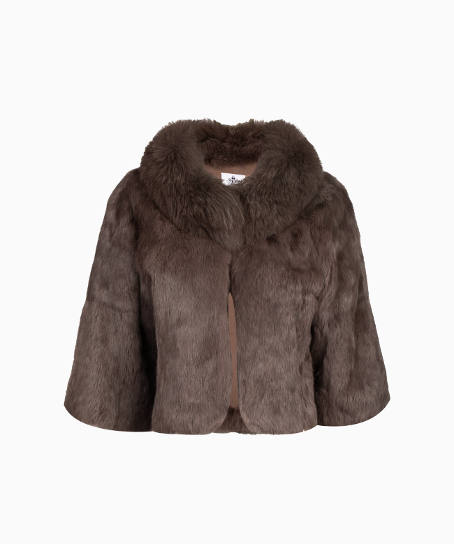 Location Manteau My Couture Corner, modèle Midnight Fur