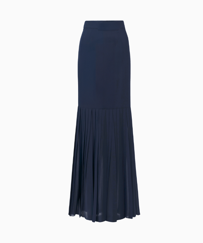 Location et Achat Jupe Chanel, modèle Bleu Abysse FW Haute Couture 2015 2