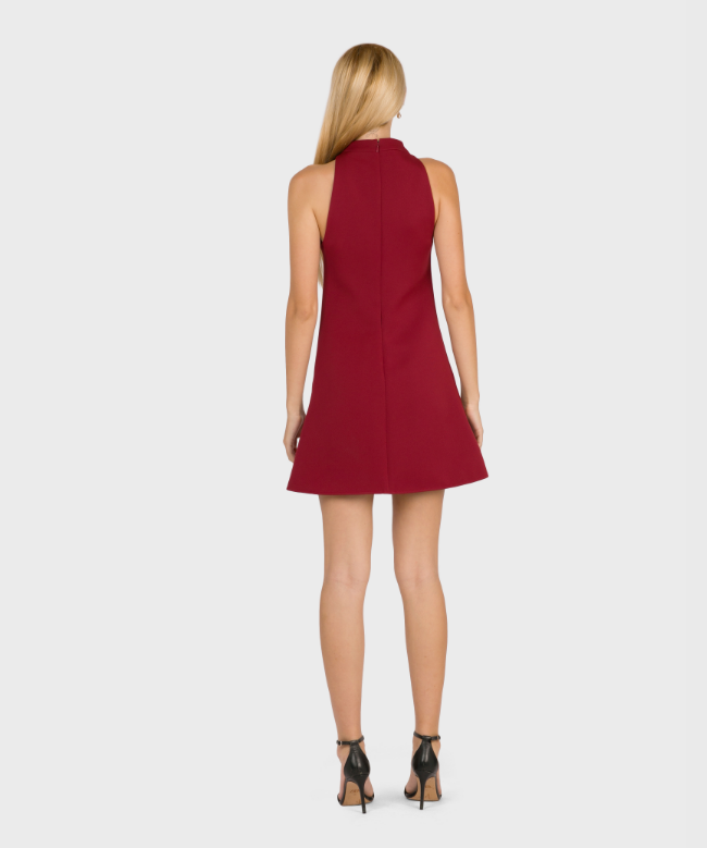 Location Robe de soirée Courrèges, modèle 2-Pocket A-Line Red 4