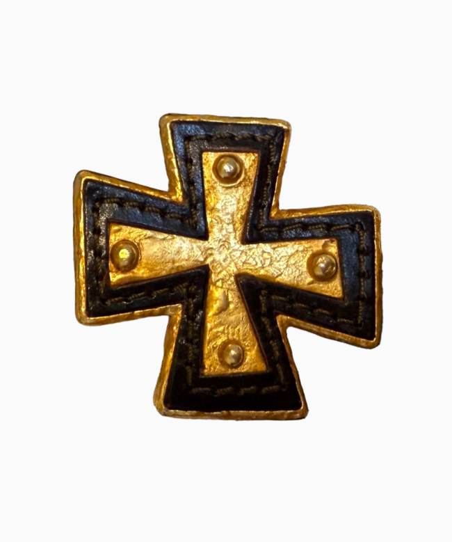 Achat Broche Christian Lacroix, modèle Croix Baroque