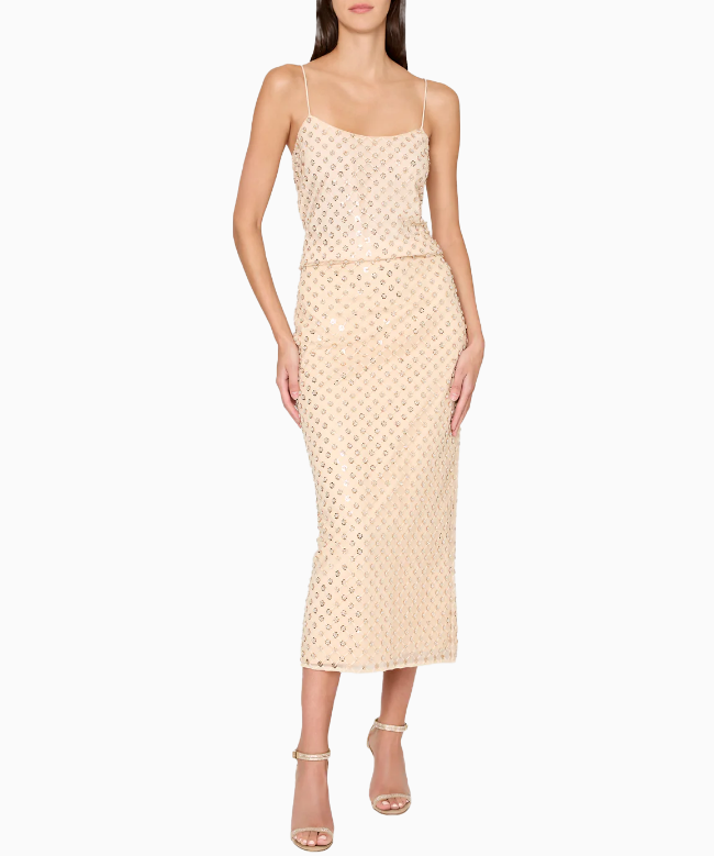 Location Jupe de soirée Milly, modèle Rosemary Sequin 2