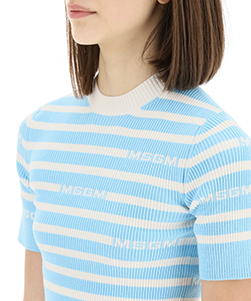 Location MSGM top Sky Blue 4