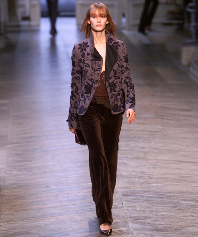 Location et Achat veste Chloé, modèle Brown FW2002 by Phoebe Philo 1