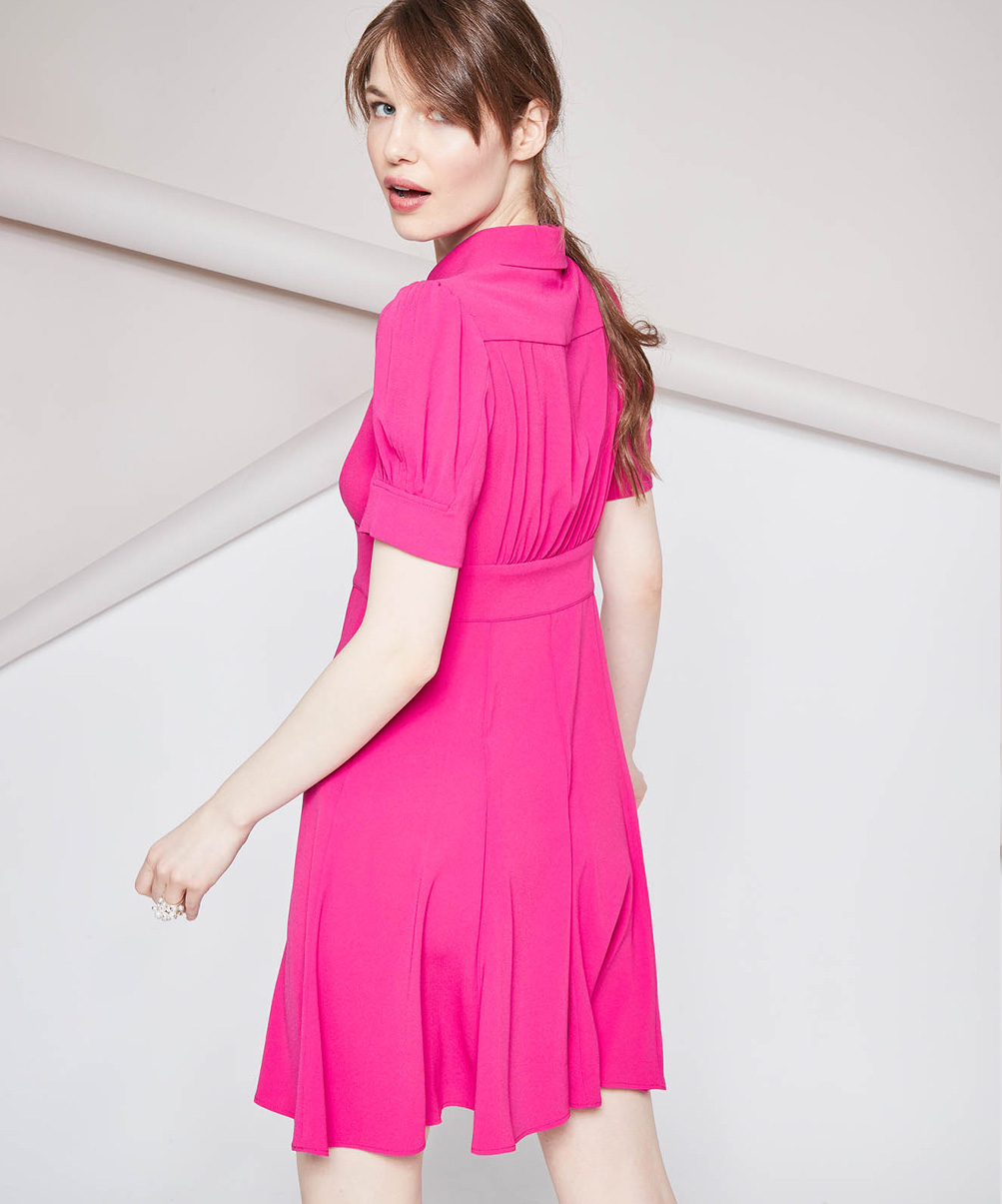 Location Robe TARA JARMON Cécile Fuchsia 4