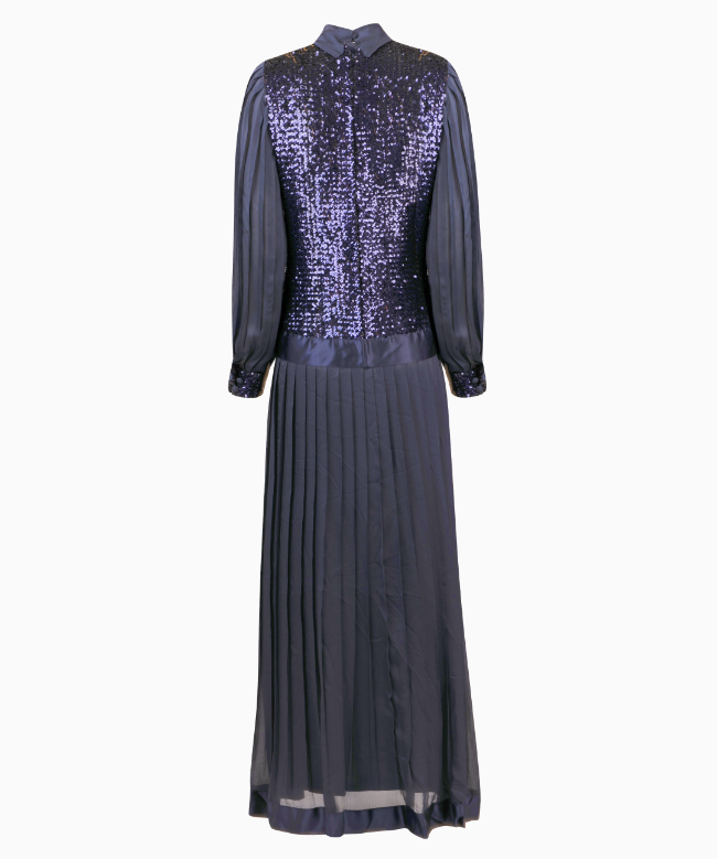 Location et Achat Robe My Couture Corner, modèle Sequins Nuit Profonde 3