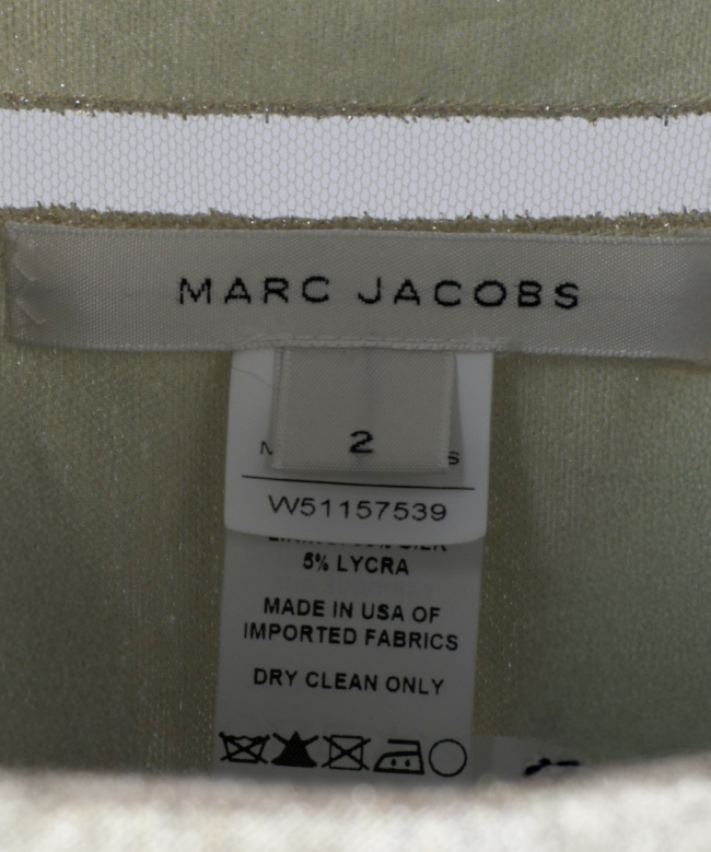 Location et Achat Robe Marc Jacobs, modèle Silver SS2012 7