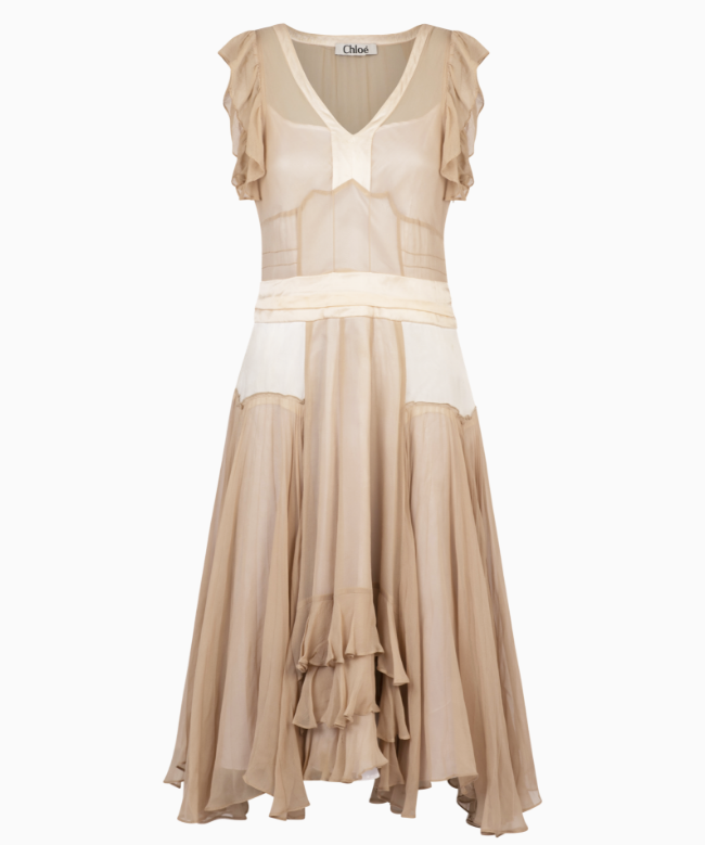 Location Robe Chloé, modèle Vent De Soie SS2005 Phoebe Philo 2