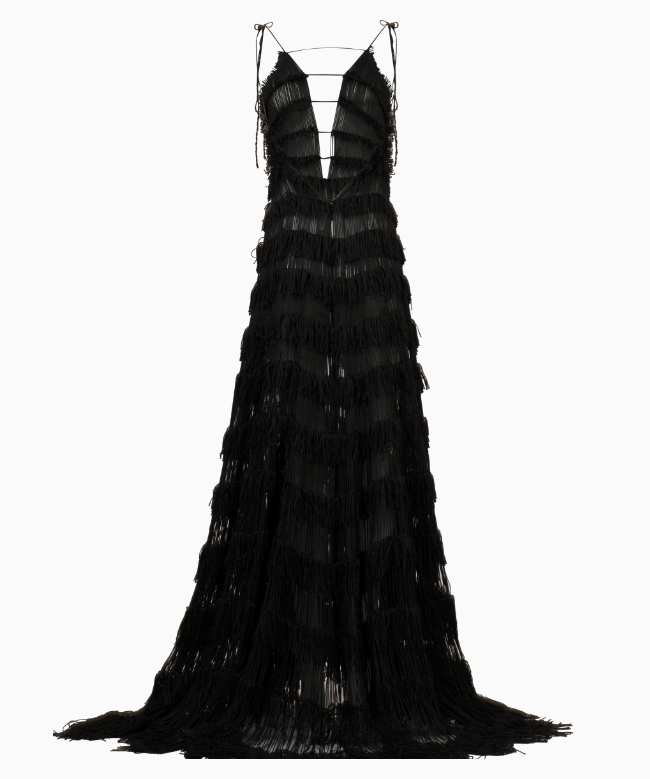 Location Robe Pe De Chumbo, modèle Ombre Frangée 3