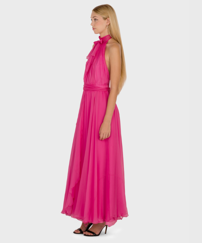 Location Robe de soirée Nina Ricci, modèle Pink Vénus 2