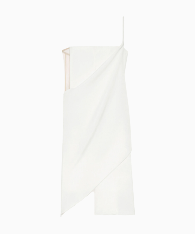 Location robe Courrèges, modèle Infinity Crêpe Natural 2