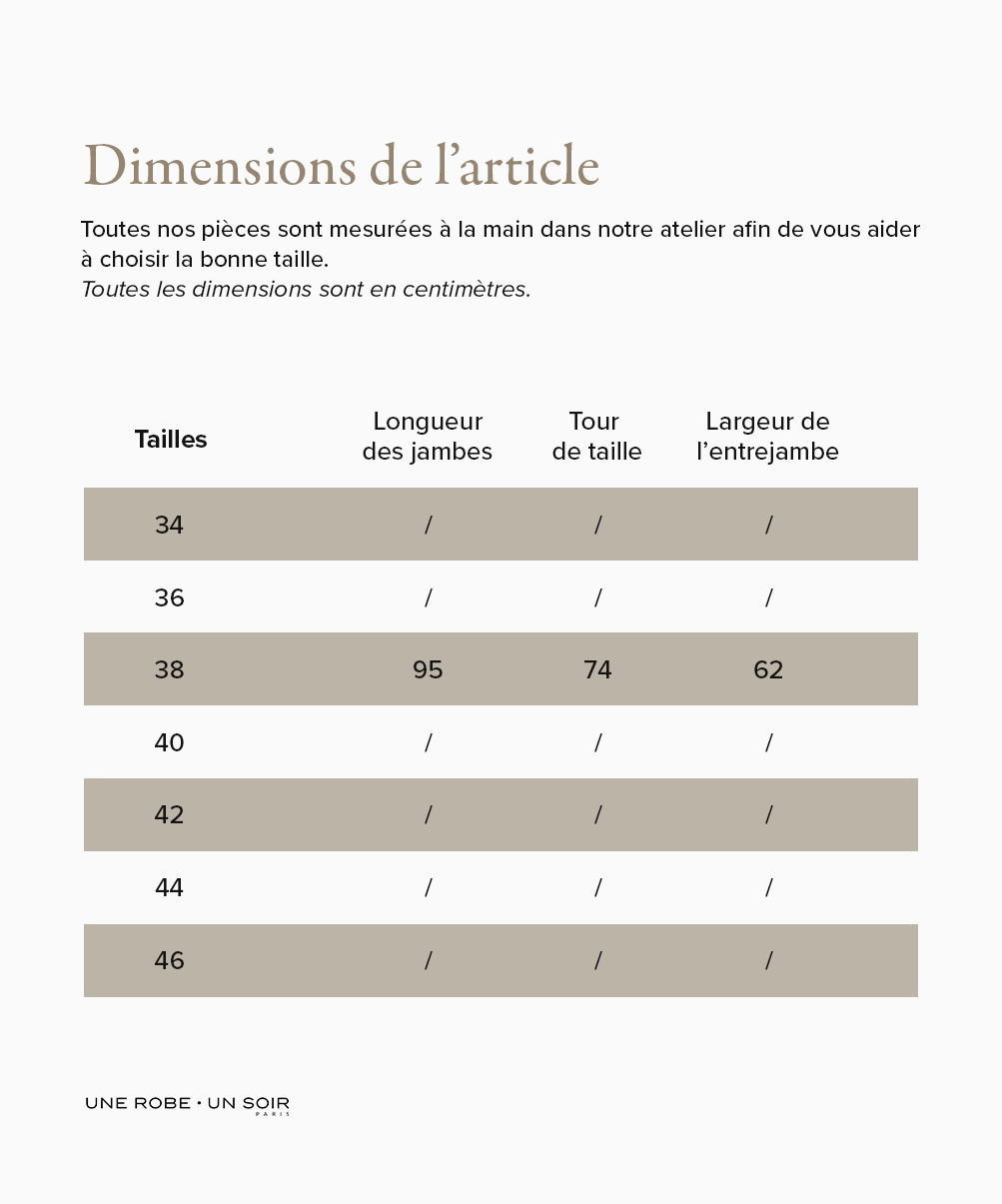 Location Jean Acquaverde James Ecru 4