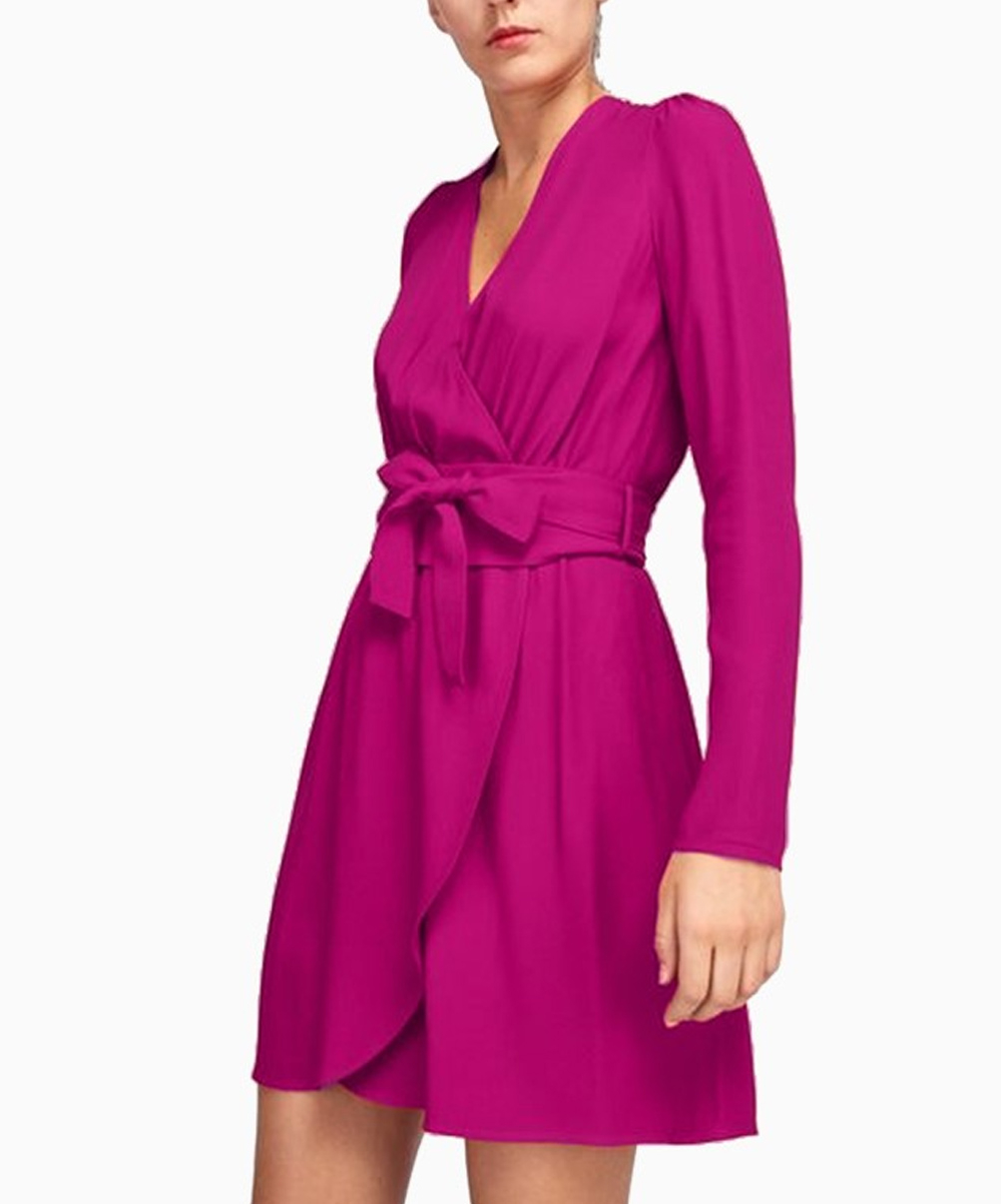 Location Robe TARA JARMON Noémie Fuchsia 3