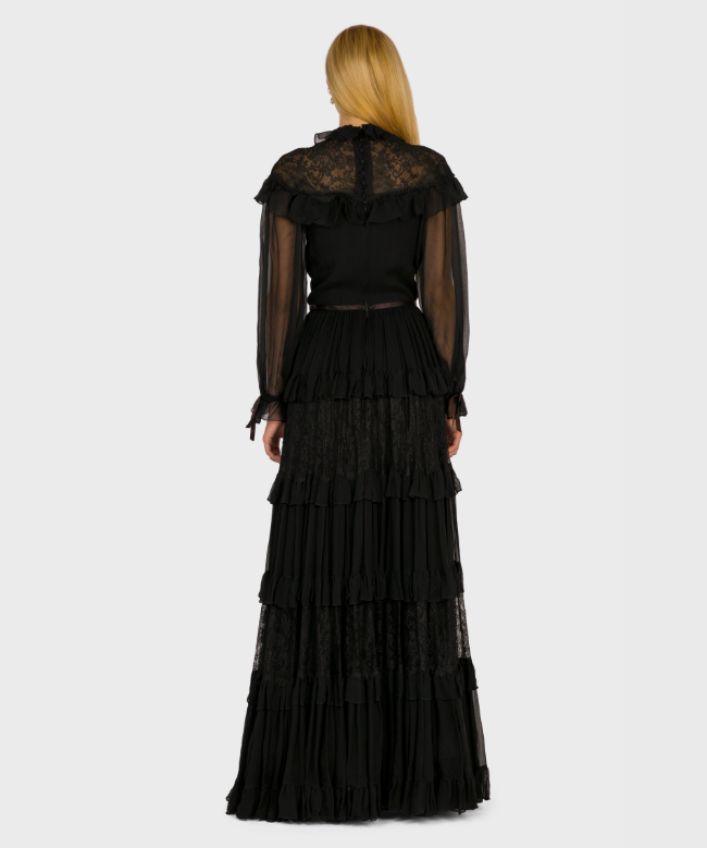 Location Robe de soirée Nina Ricci, modèle Nuit Victorienne 4