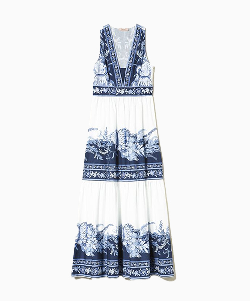 Location Robe TwinSet Printed Popline 1