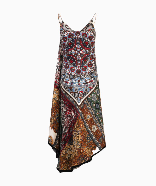 Location et Achat Robe Louis Vuitton, modèle Silk FW2016 par Nicolas Ghesquière 3