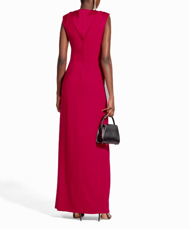 Location Paule Ka Robe Fourreau Fuschia 2